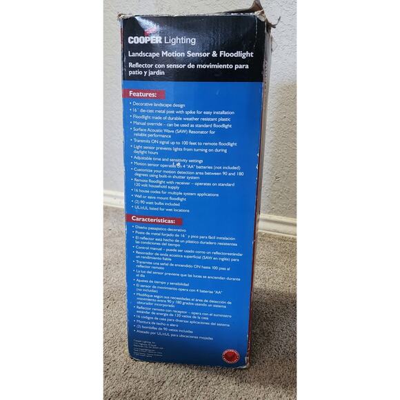 Cooper lighting RFM300W 180 Degree 300W Digital Wireless Motion Security System - Picture 6 of 7